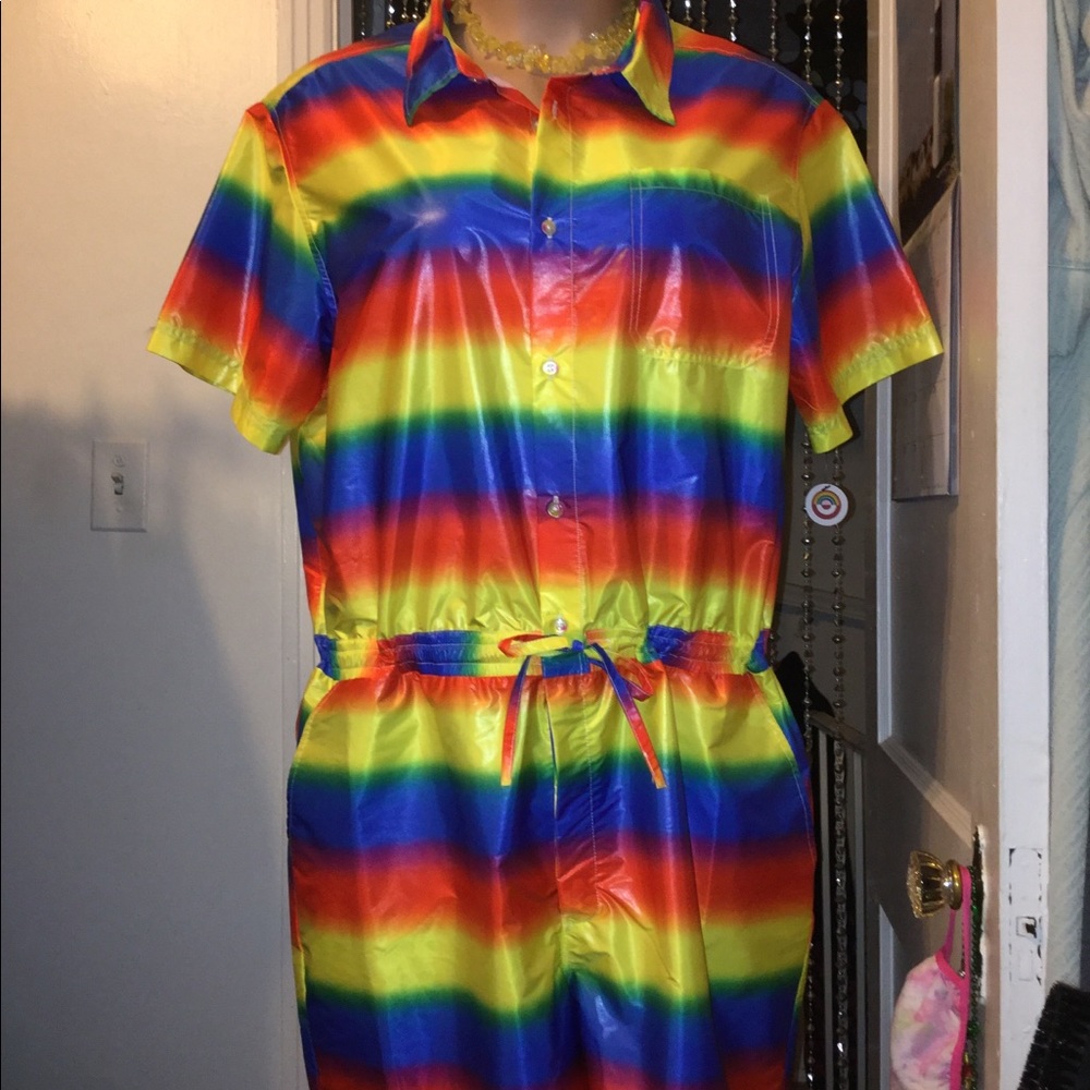 Rainbow Romper Shorts